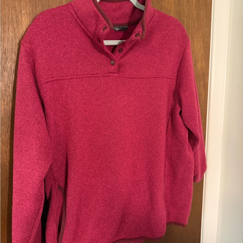 Eddie Bauer Zip Up Sweater